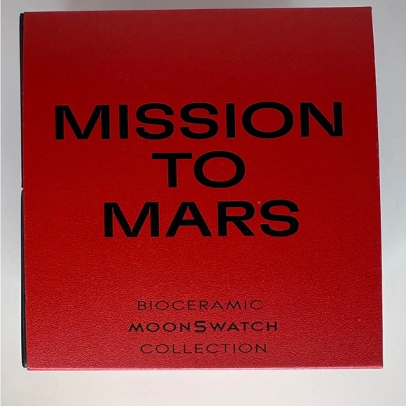 COPY - Omega X Swatch Bioceramic Moonswatch Mission to Mars - Picture 5 of 6